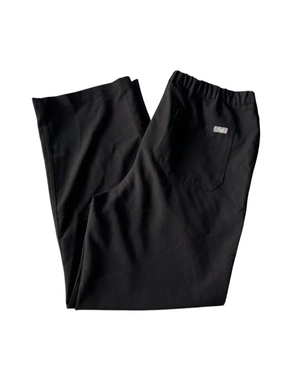 FIGS Men's Sz Large Short Pisco Black Scrub Pants